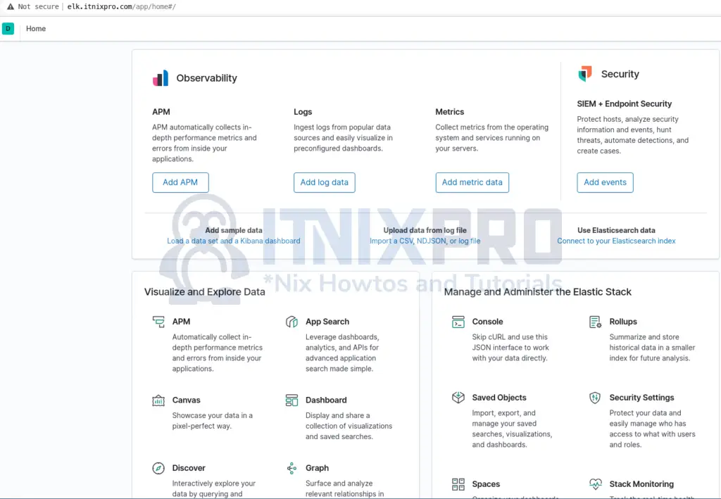 Configure Nginx Reverse Proxy for Kibana