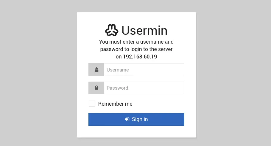 Install Usermin on Rocky Linux 8