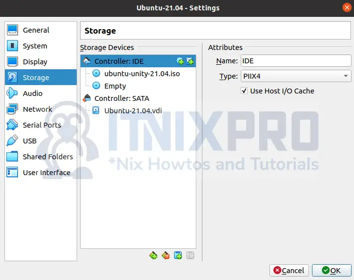 Install Ubuntu 21.04 Desktop on VirtualBox