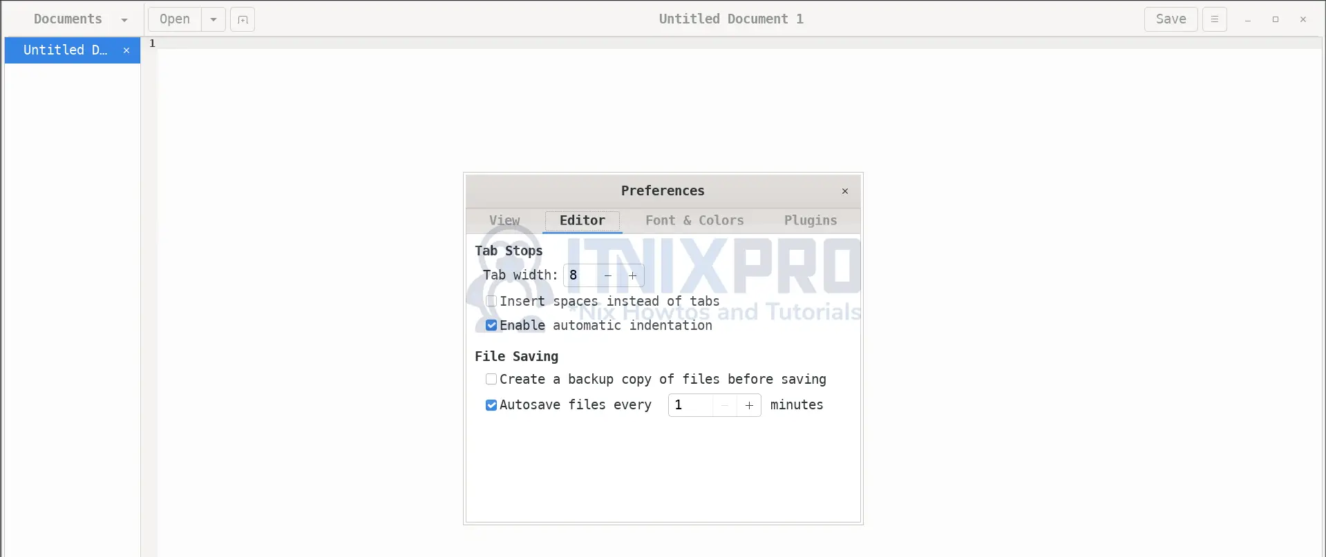 Enable Autosave on Linux Gedit Text Editor