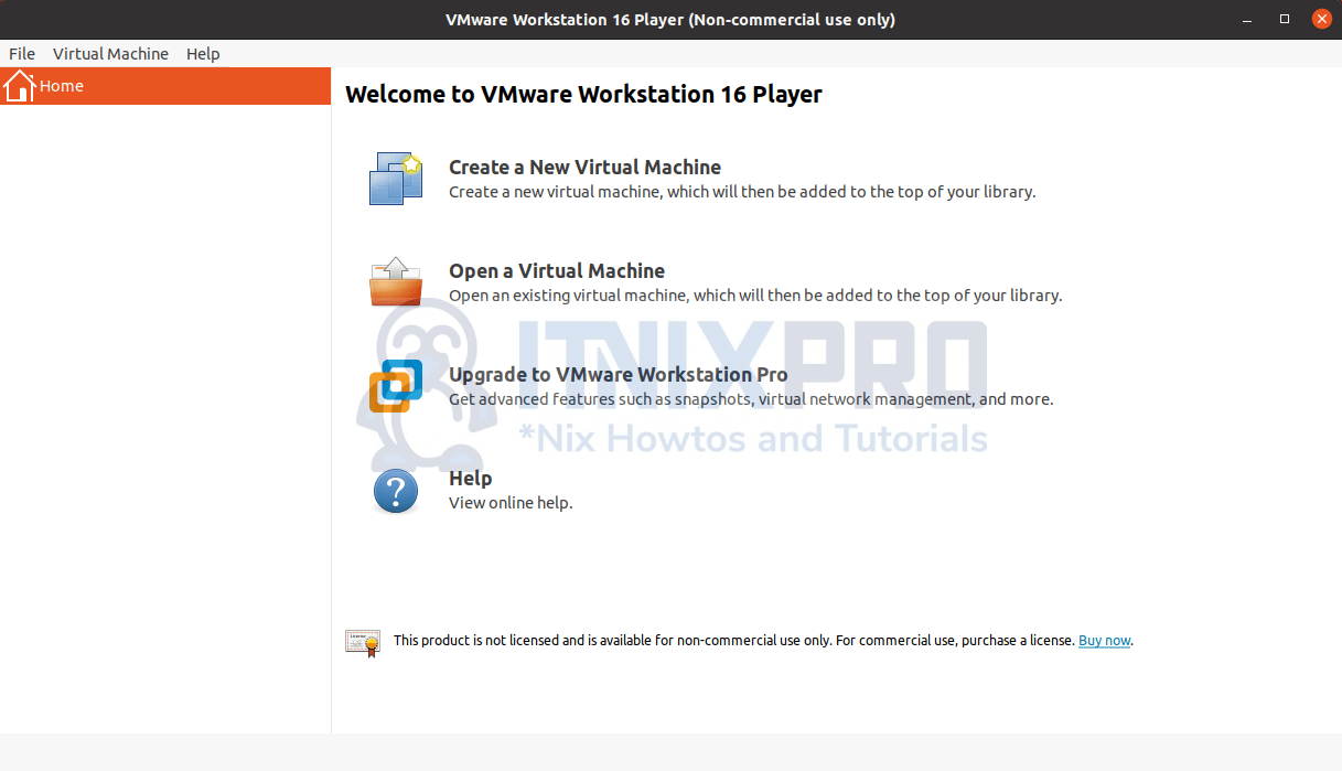 How to Install VMware workstation player on Ubuntu 22.04