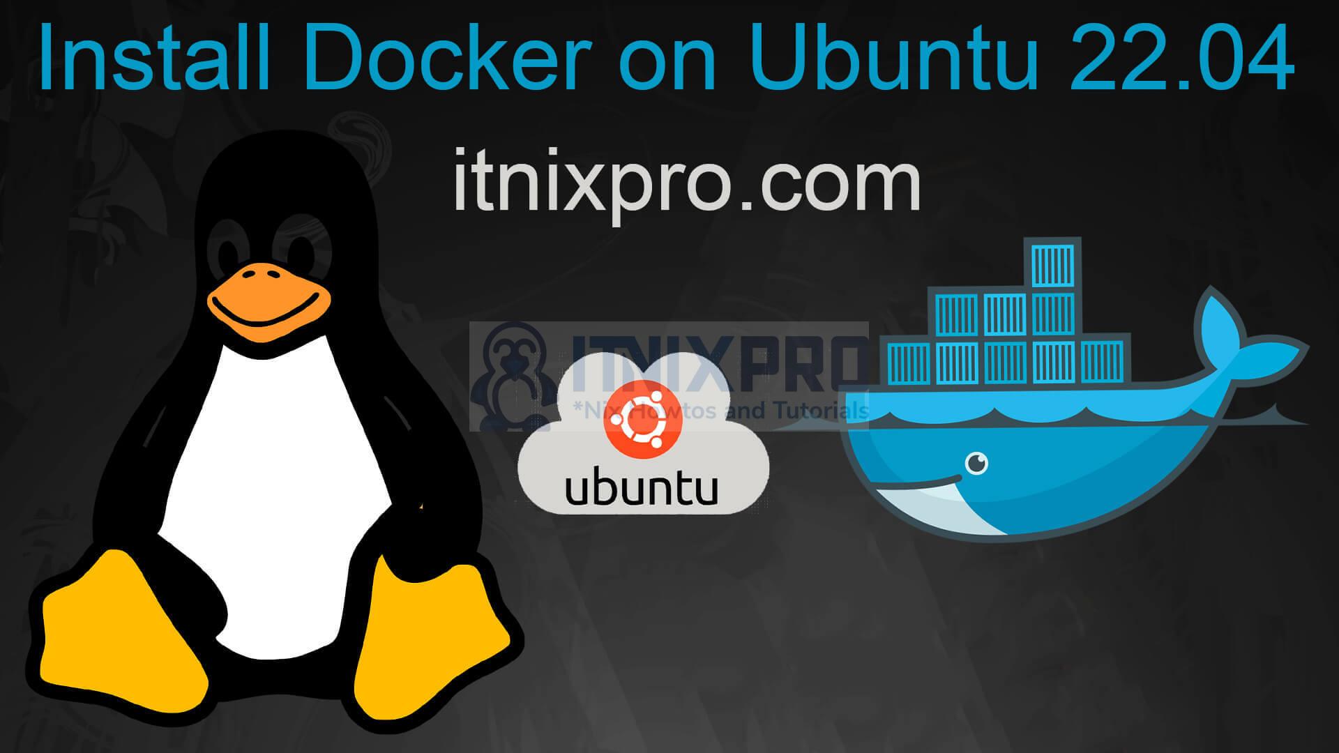 Install Docker on Ubuntu 22.04