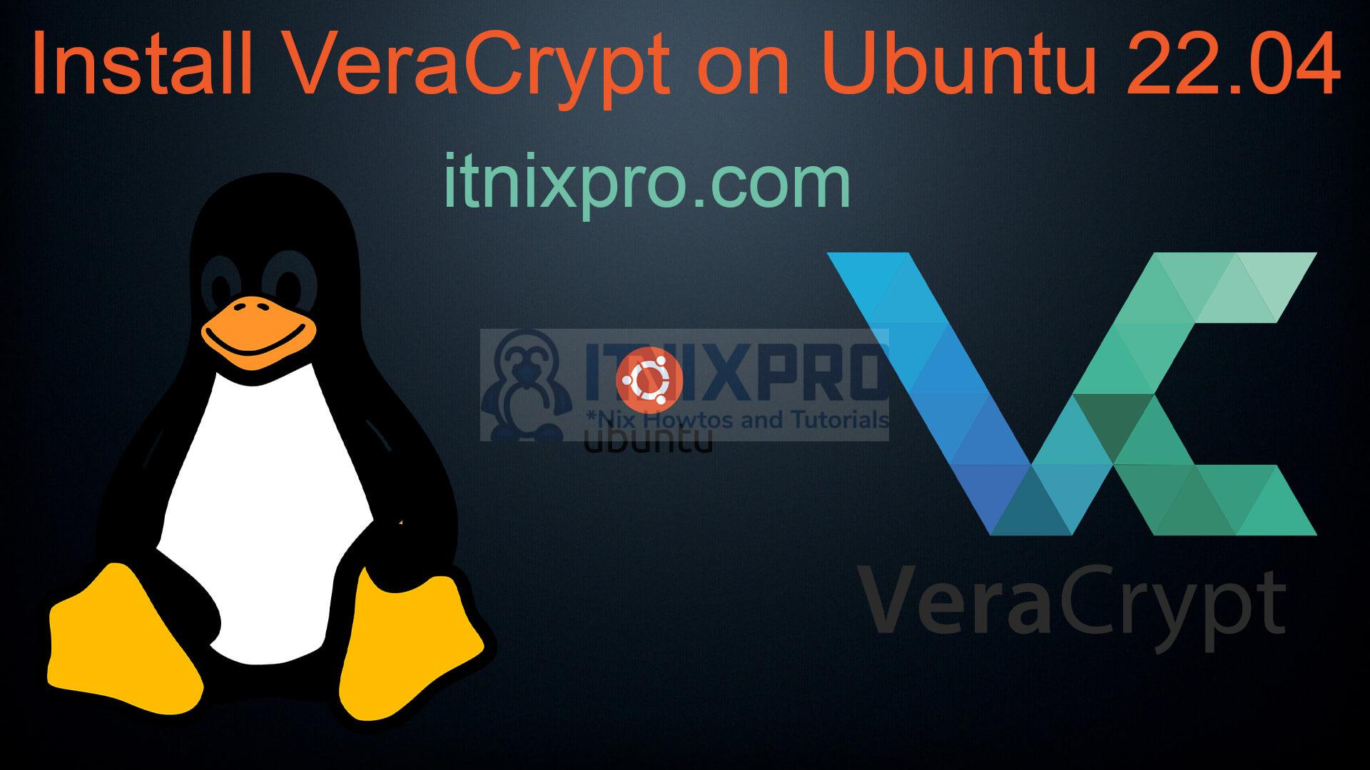 Install VeraCrypt on Ubuntu 22.04