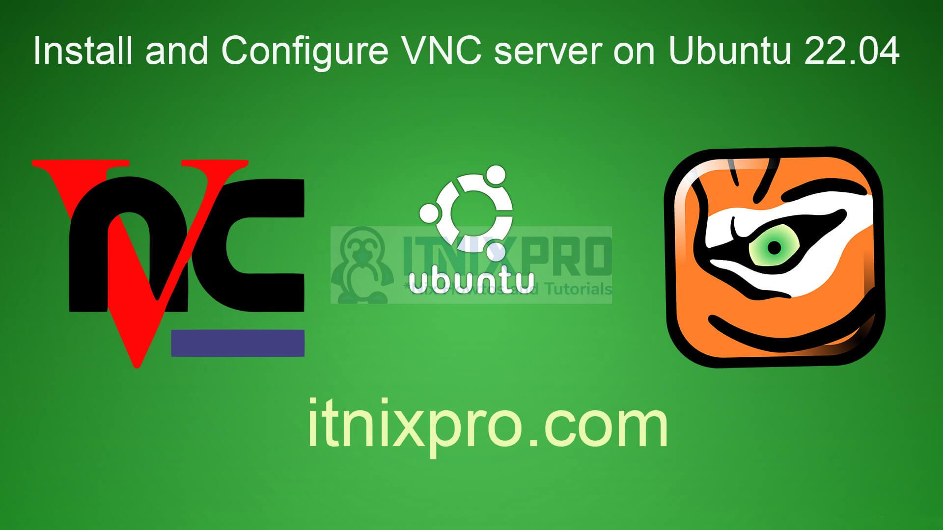 ubuntu install vnc server