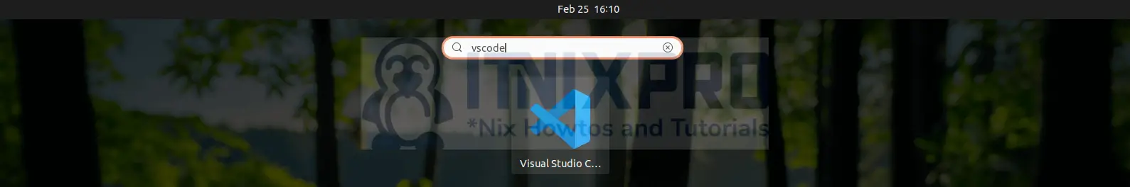 Install VS Code Editor on Ubuntu 22.04
