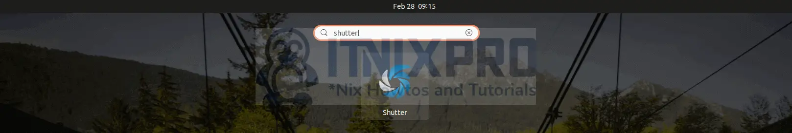 Install Shutter Screenshot on Ubuntu 22.04
