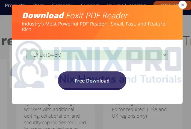 Install Foxit PDF Reader on Ubuntu 22.04