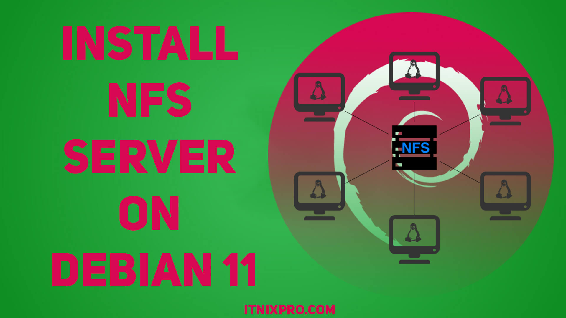 Install NFS Server On Debian 11 Itnixpro