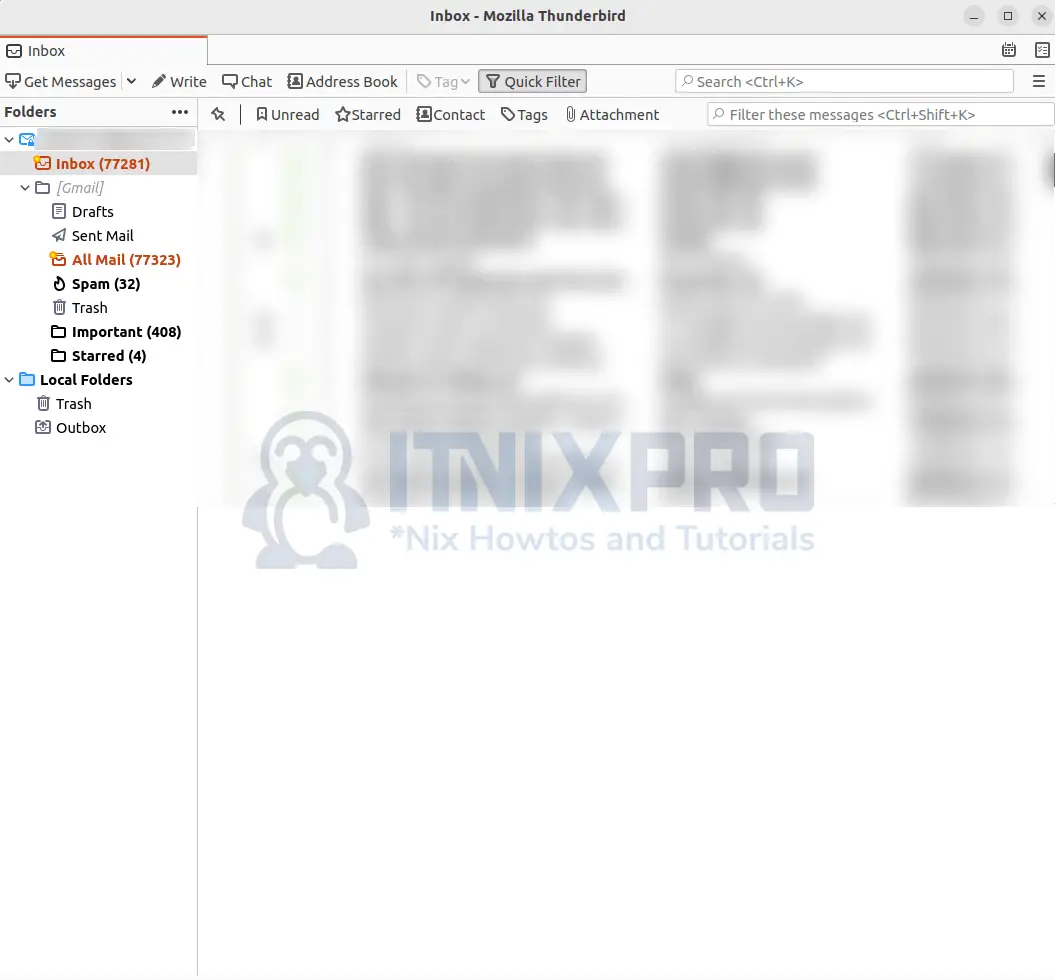 Install Thunderbird mail client on Rocky Linux