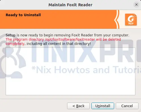 Install Foxit PDF Reader in Fedora 35