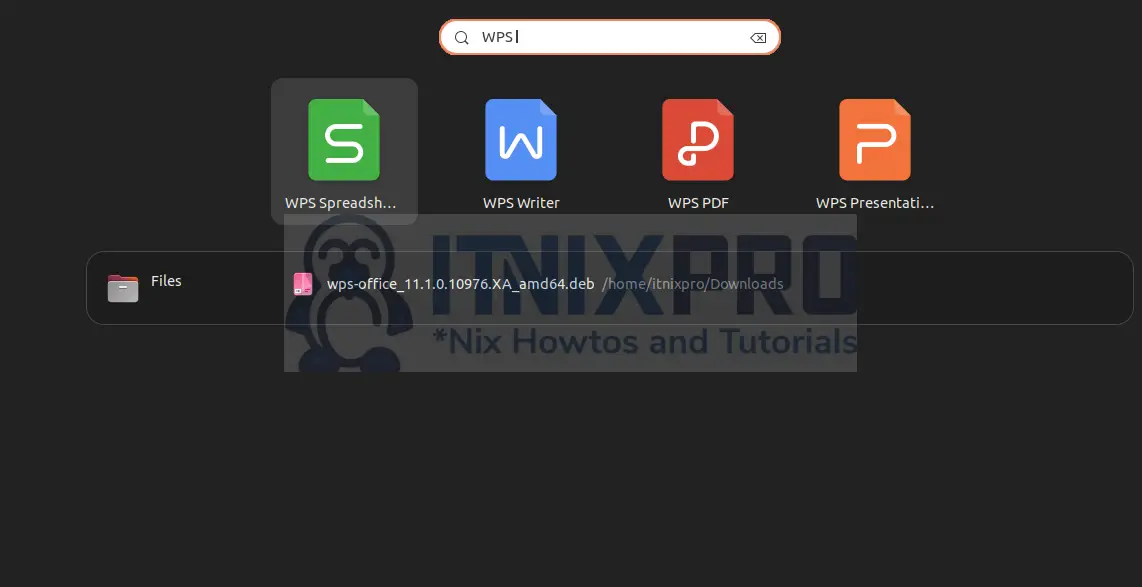 Install WPS Office on Ubuntu 22.04