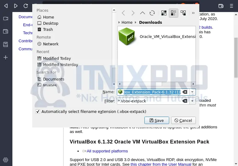 Install VirtualBox on Nitrux Linux
