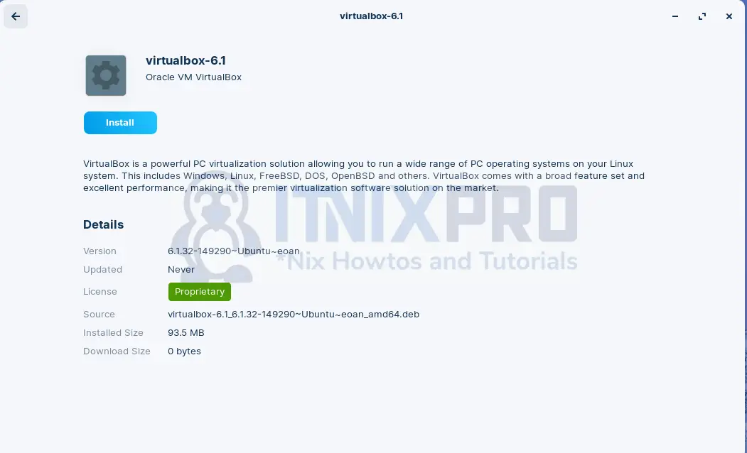 Install VirtualBox on Zorin OS
