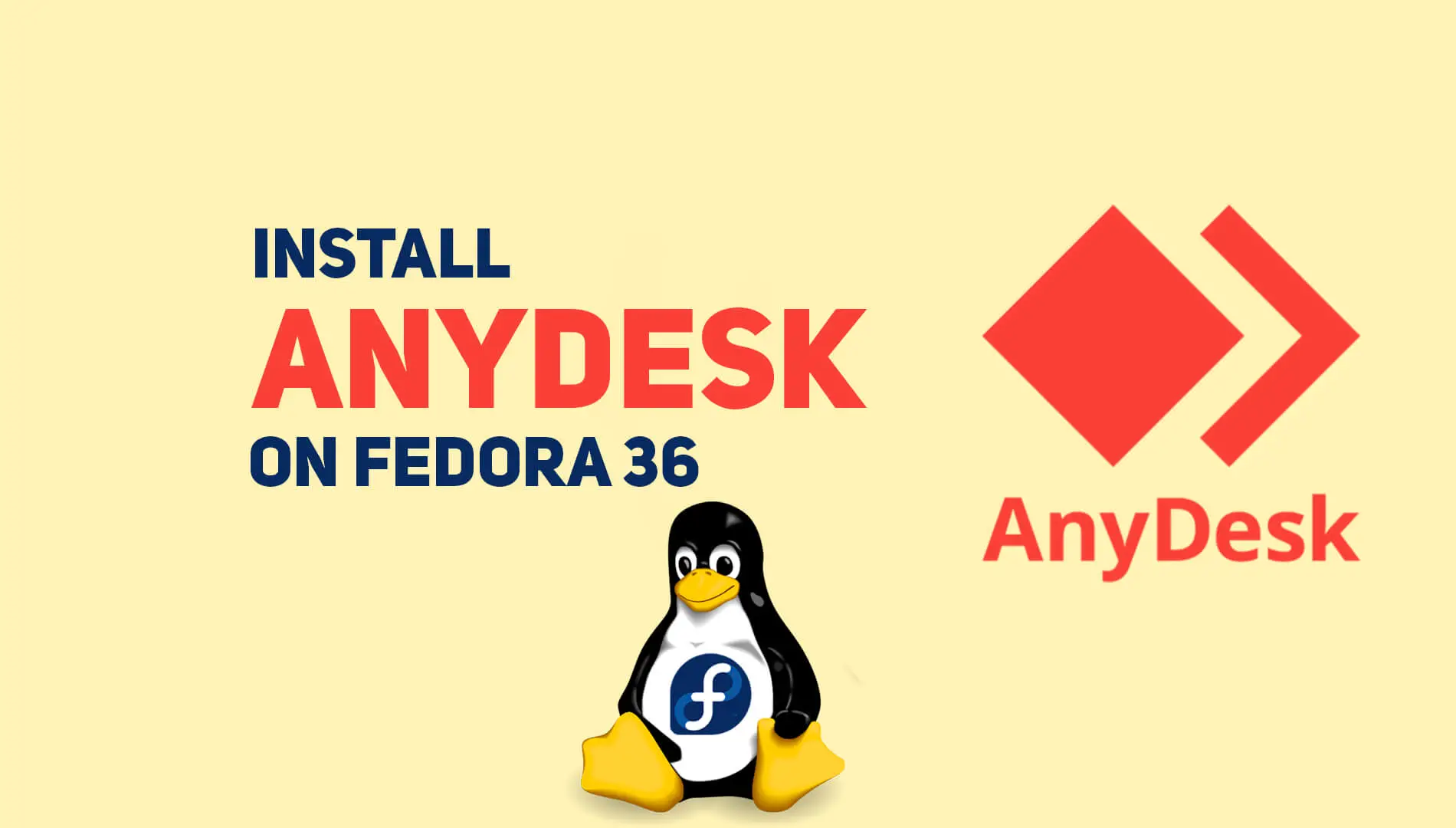 Install AnyDesk on Fedora 36