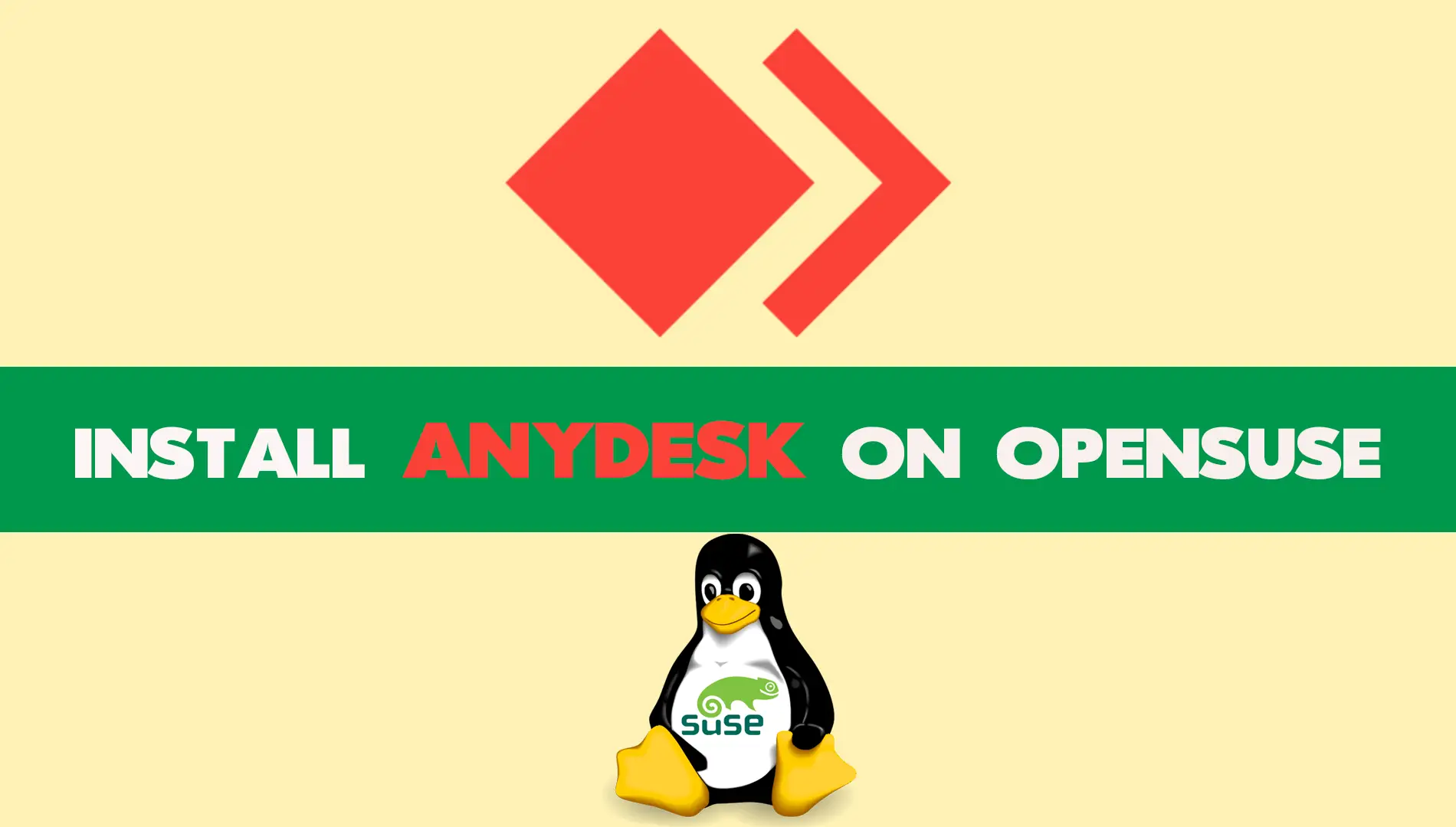 Install AnyDesk on OpenSUSE
