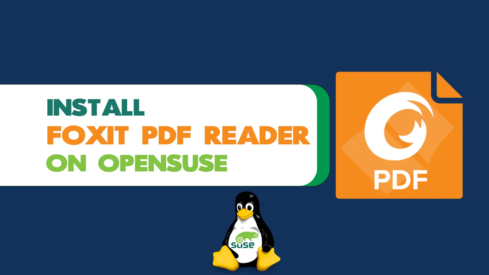 Install Foxit PDF Reader on OpenSUSE