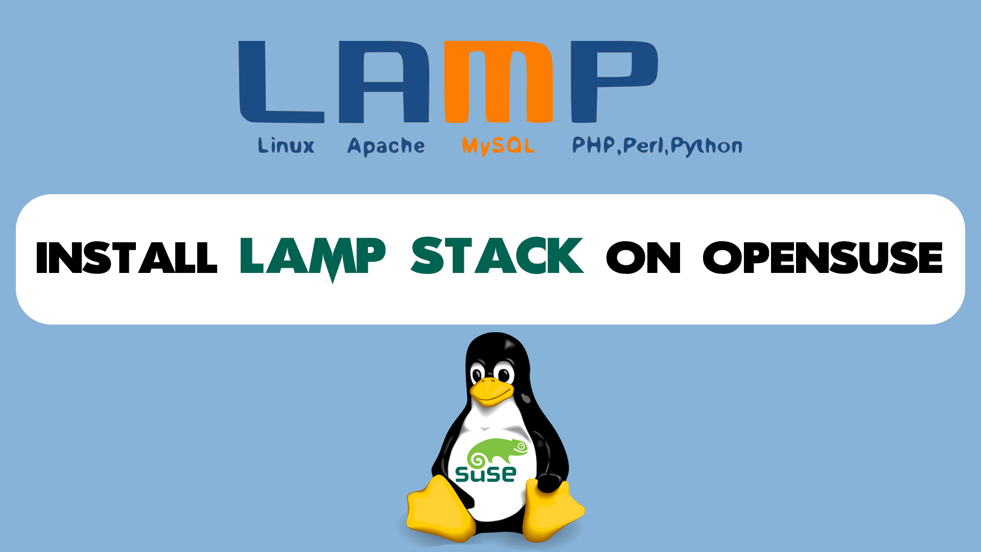 Install LAMP Stack on OpenSUSE