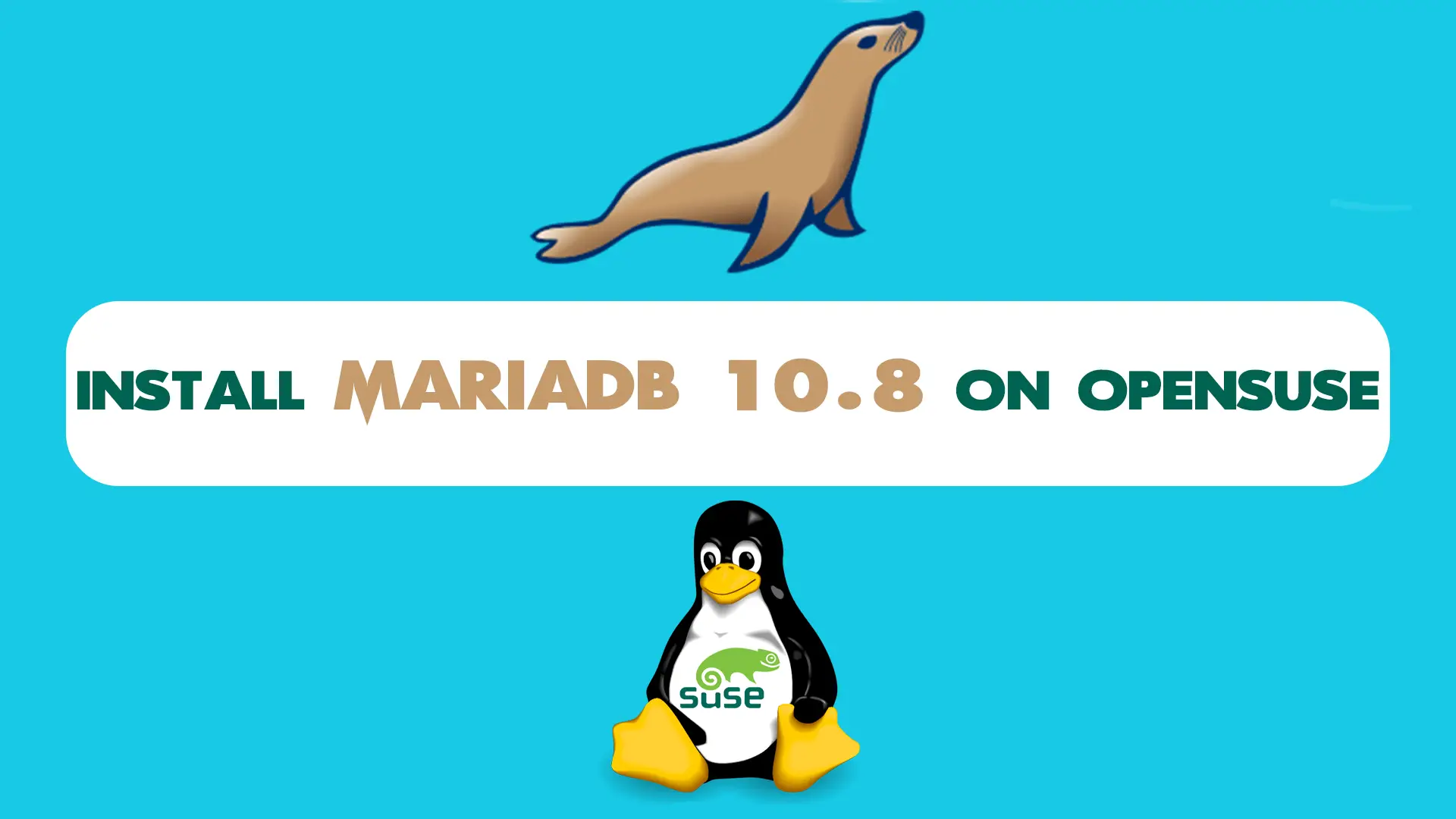 Install MariaDB 10.8 on OpenSUSE