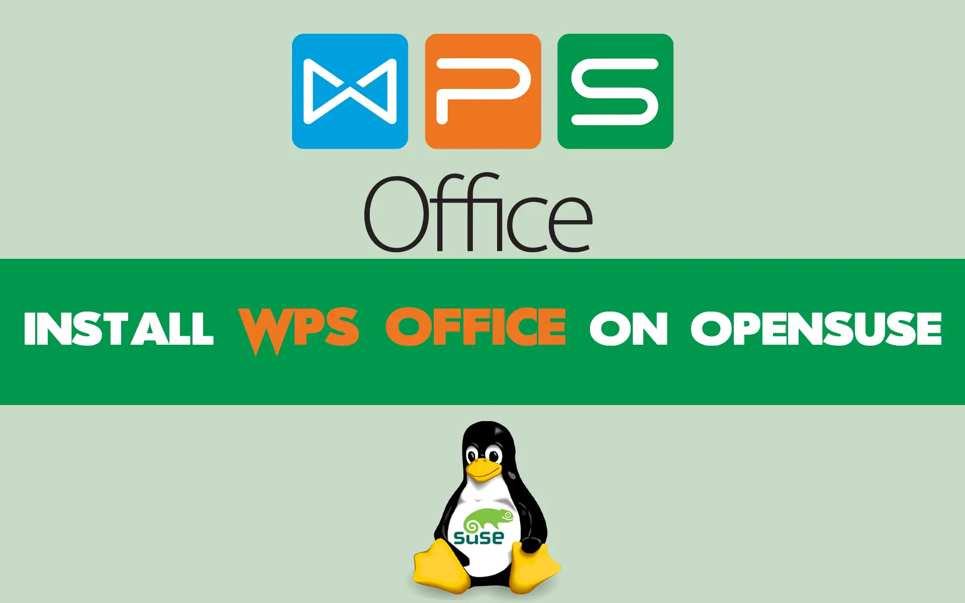 Install WPS Office on OpenSUSE