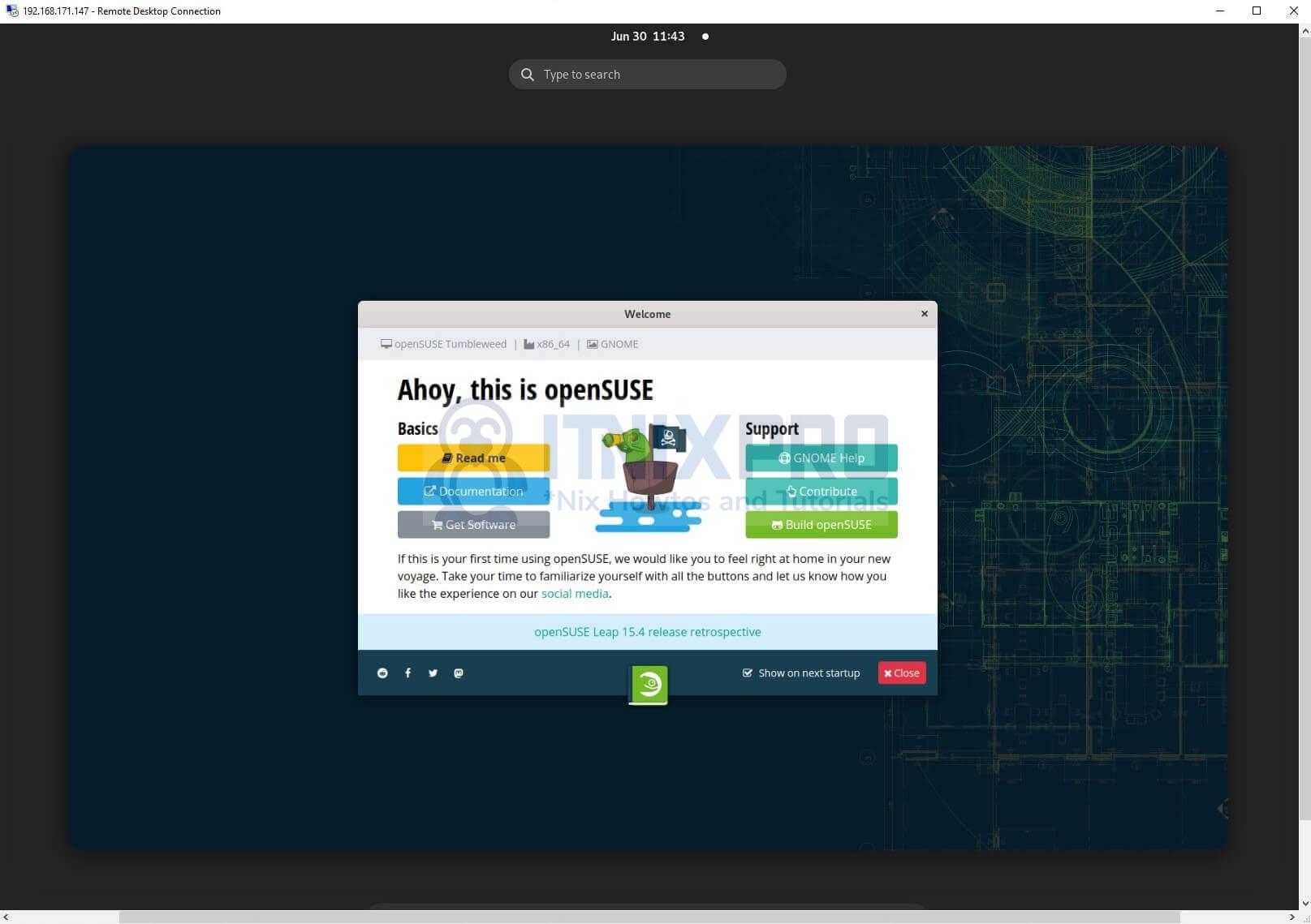 Install Xrdp on OpenSUSE
