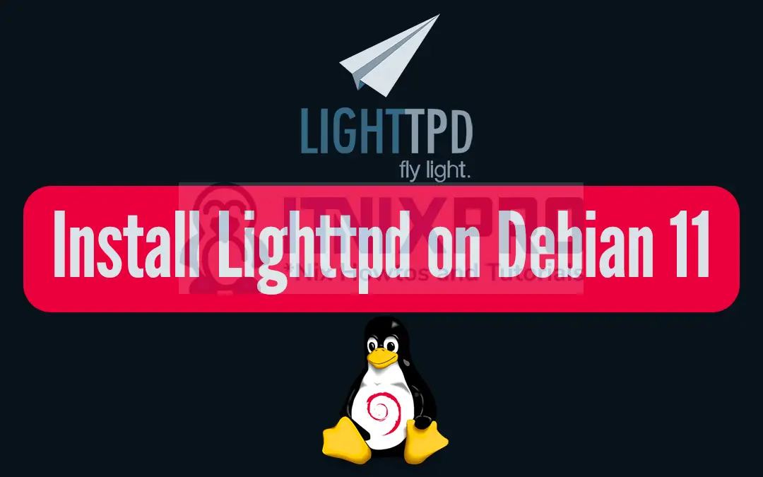 Install Lighttpd on Debian 11