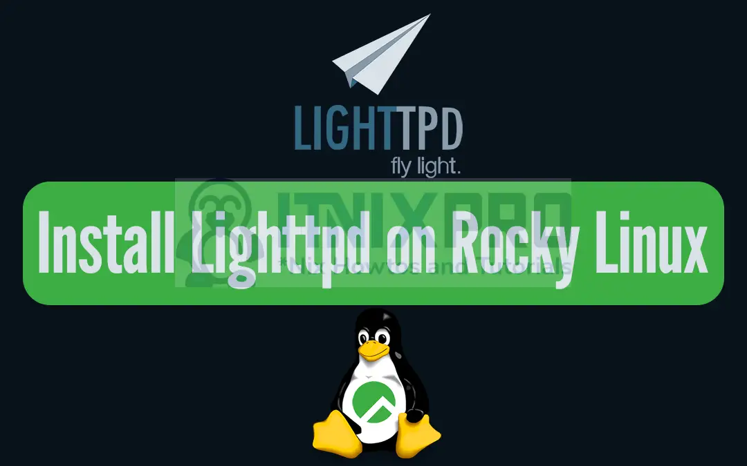 Install Lighttpd on Rocky Linux