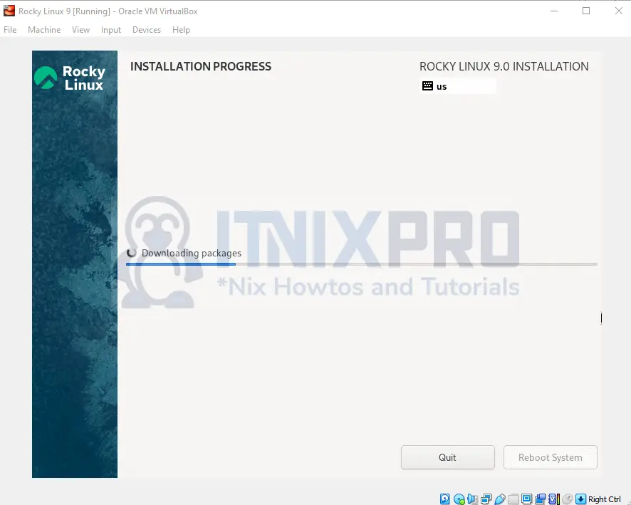 Install Rocky Linux 9 on VirtualBox