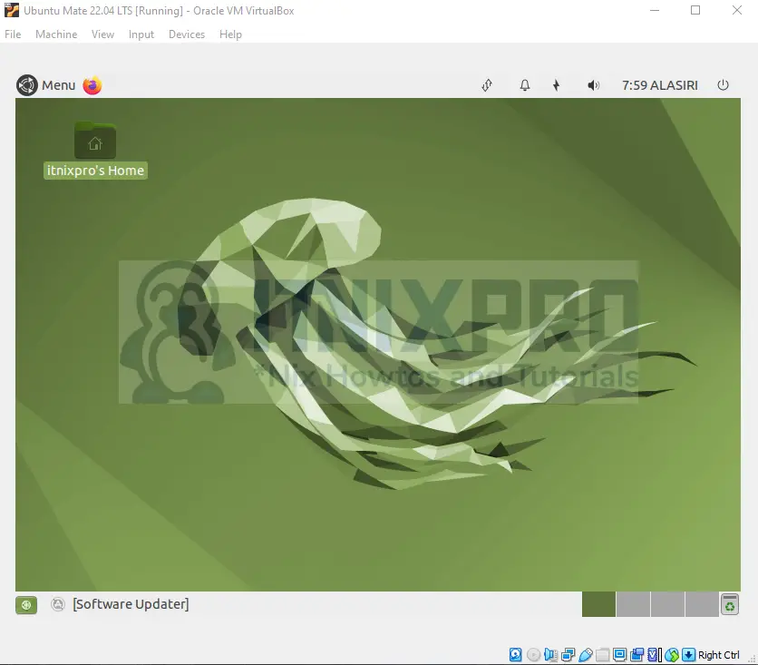 Install Ubuntu Mate 22.04 LTS on VirtualBox