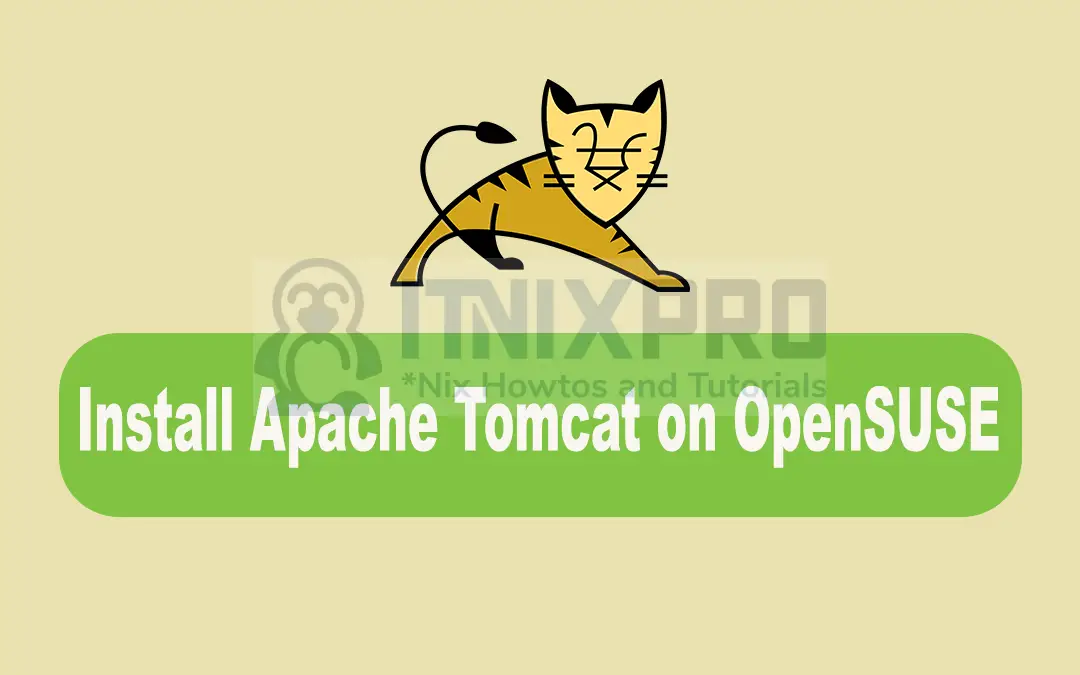 Install Apache Tomcat on OpenSUSE