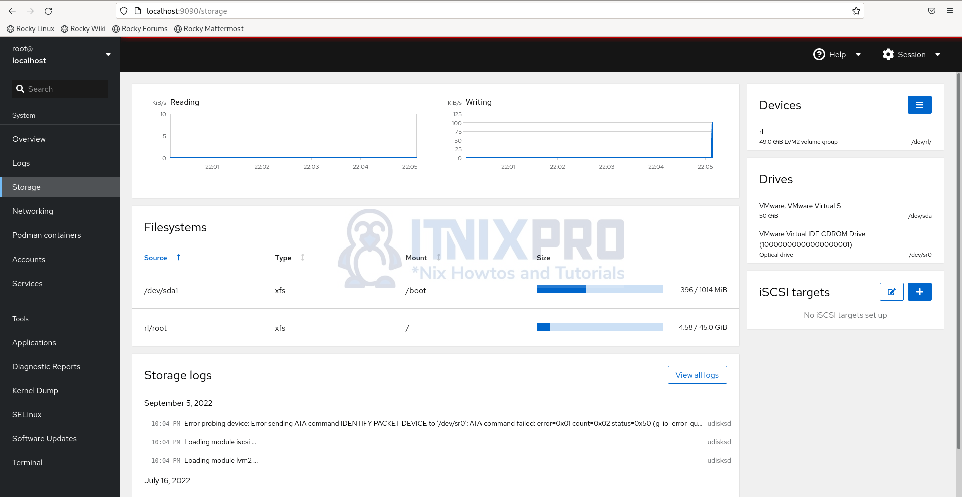 Install Cockpit on Rocky Linux