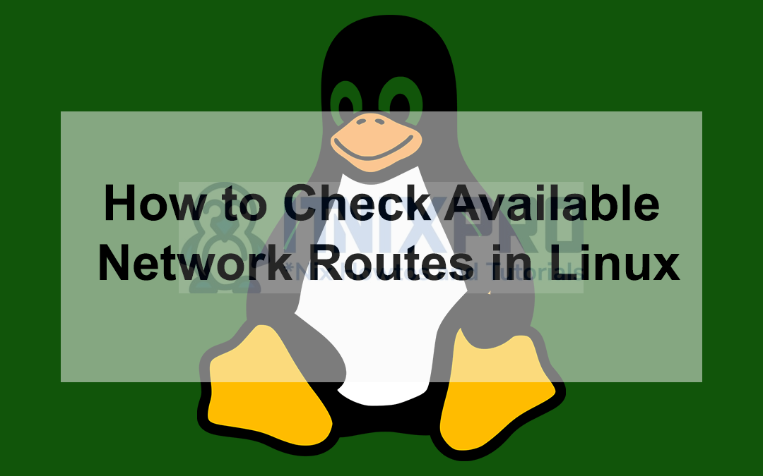 How to Check Available Network Routes in Linux