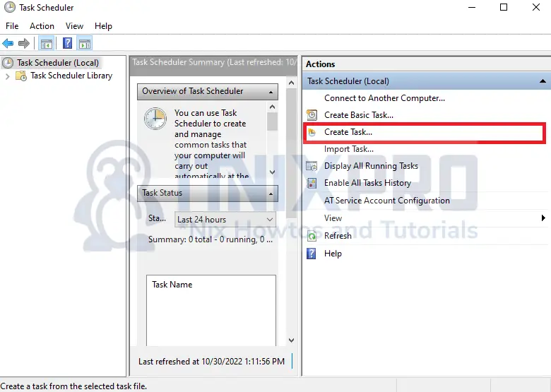 Setup cron jobs in Windows system