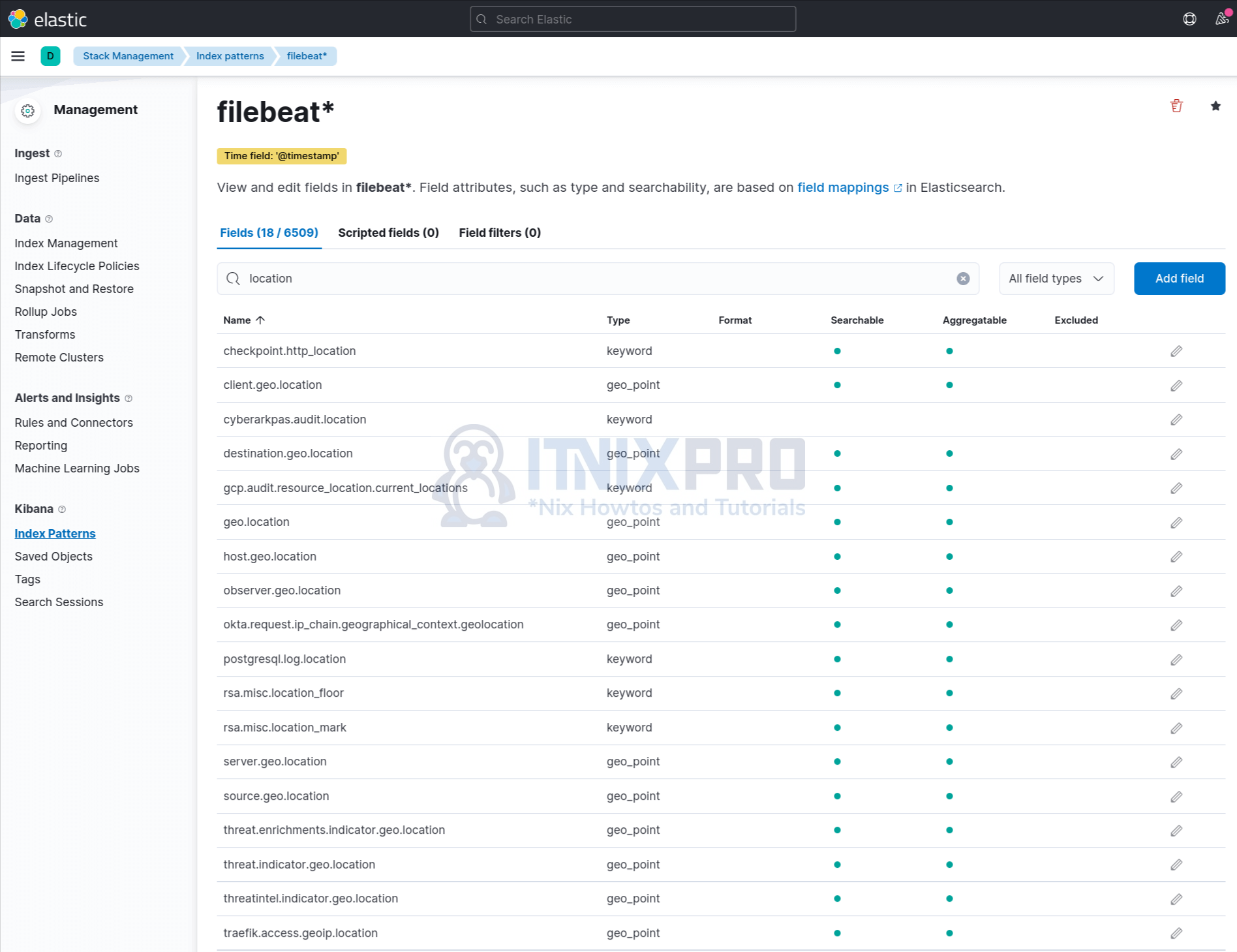 Create Data Map Visualization in Kibana