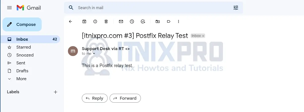 Configure Request Tracker (RT) to Send Mails using Postfix