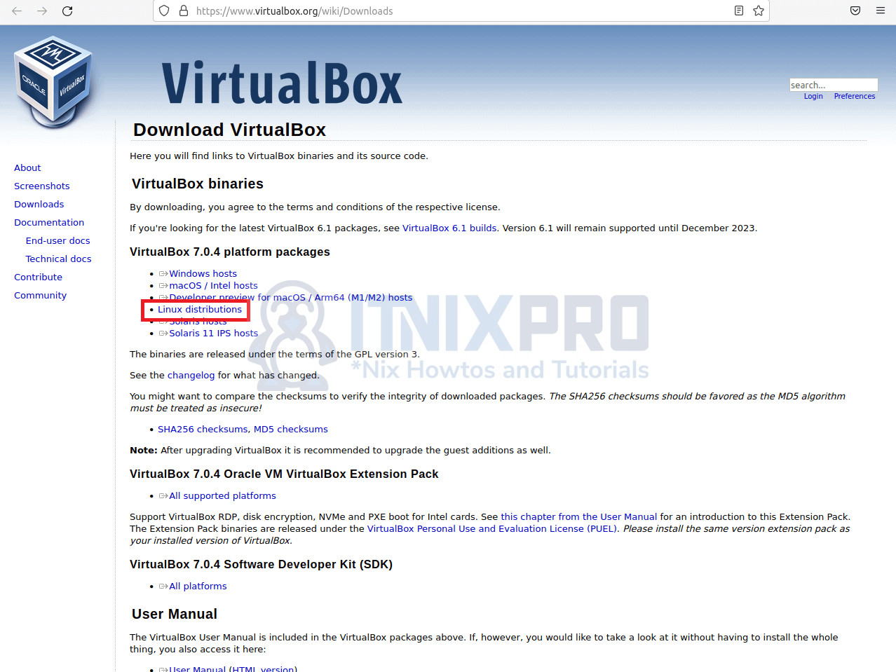 Install VirtualBox 7 on Linux Mint 21 - itnixpro.com