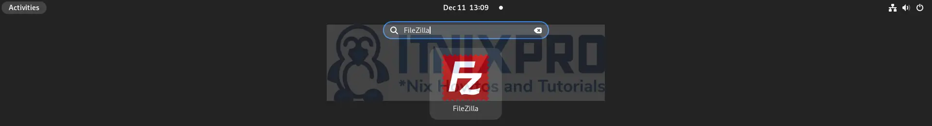 Install FileZilla on Fedora 37