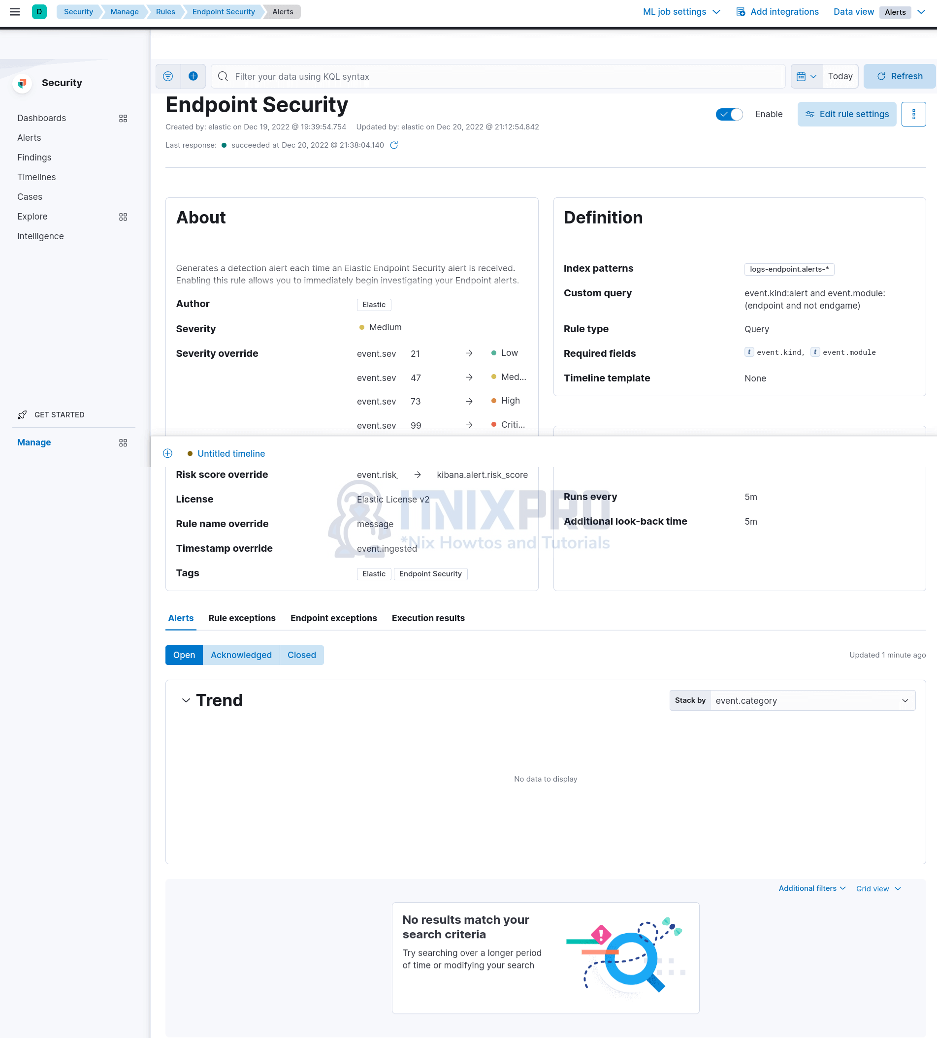 Configure Elastic Endpoint Security Malware Detection and Prevention