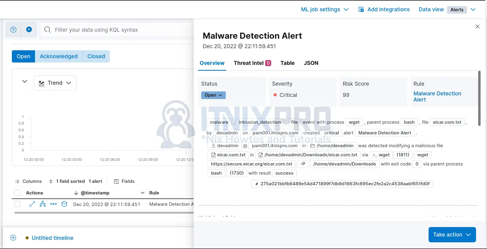 Configure Elastic Endpoint Security Malware Detection and Prevention