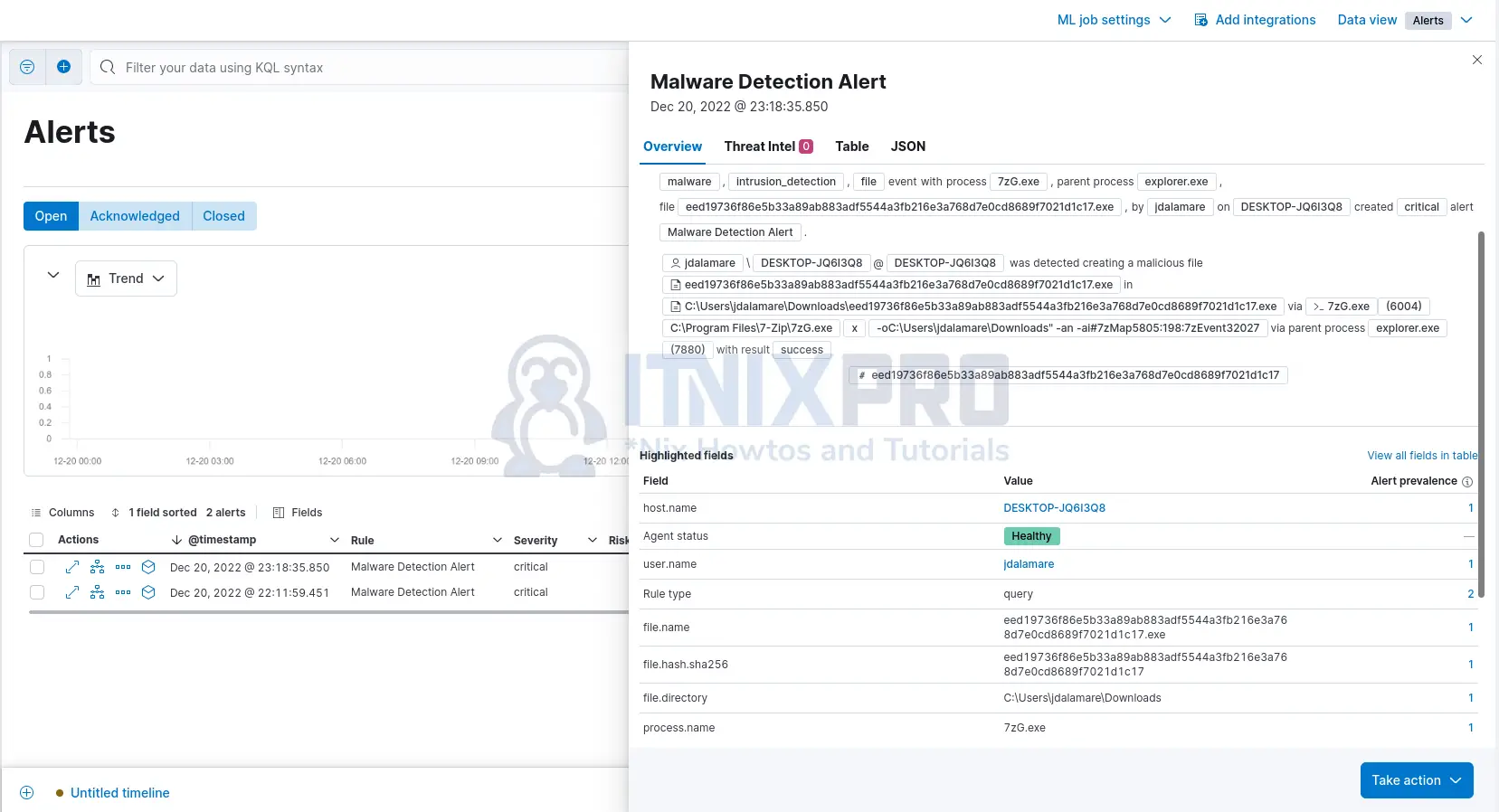 Configure Elastic Endpoint Security Malware Detection and Prevention