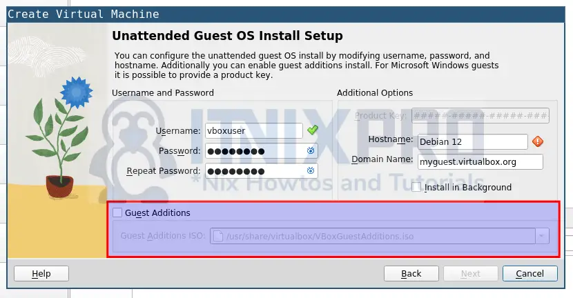 Install VirtualBox Guest Additions on Debian 12