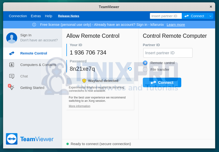 Streamview Client How to Install TeamViewer on Debian 12 - itnixpro.com