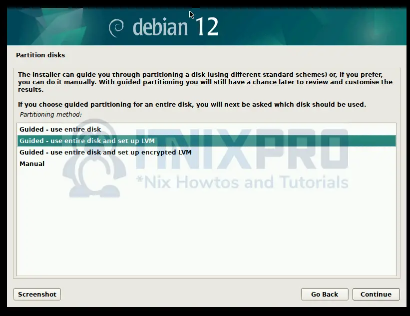Install Debian 12 on KVM