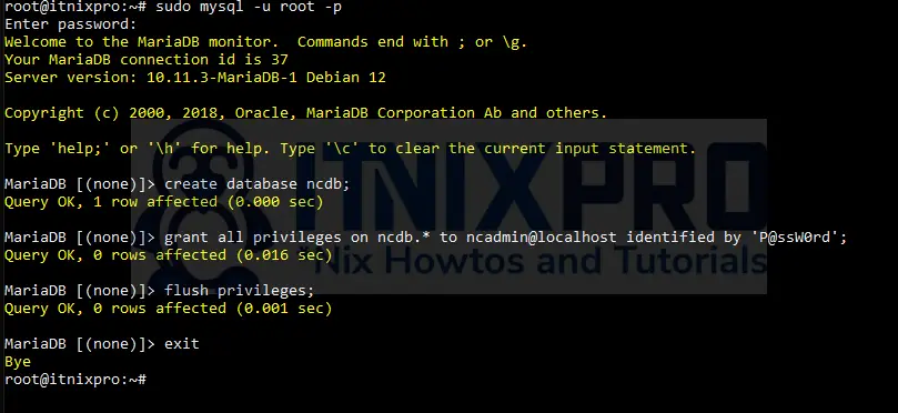Install Nextcloud on Debian 12
