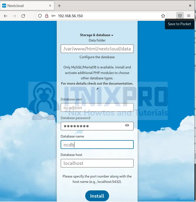 Install Nextcloud on Debian 12