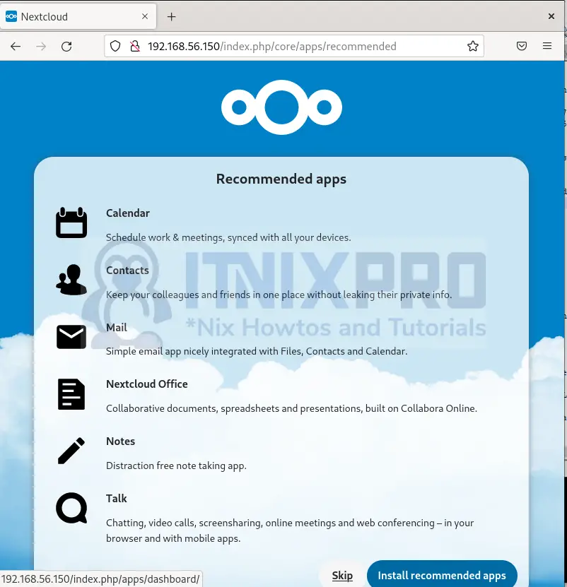 Install Nextcloud on Debian 12