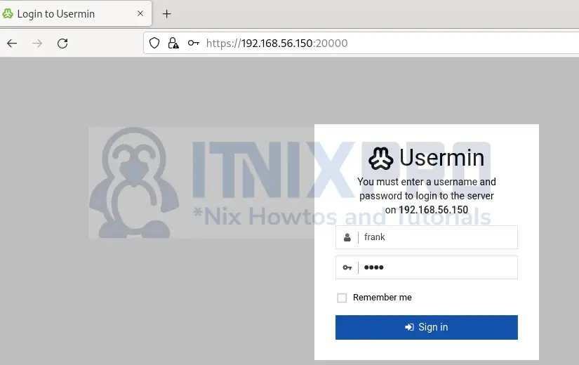 Install Usermin on Debian 12