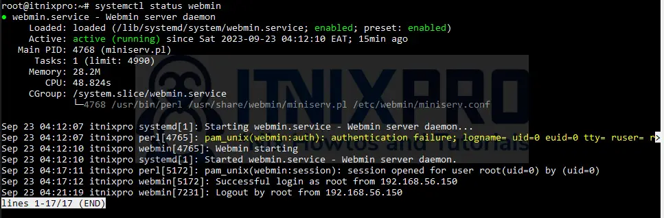 Install Webmin on Debian 12